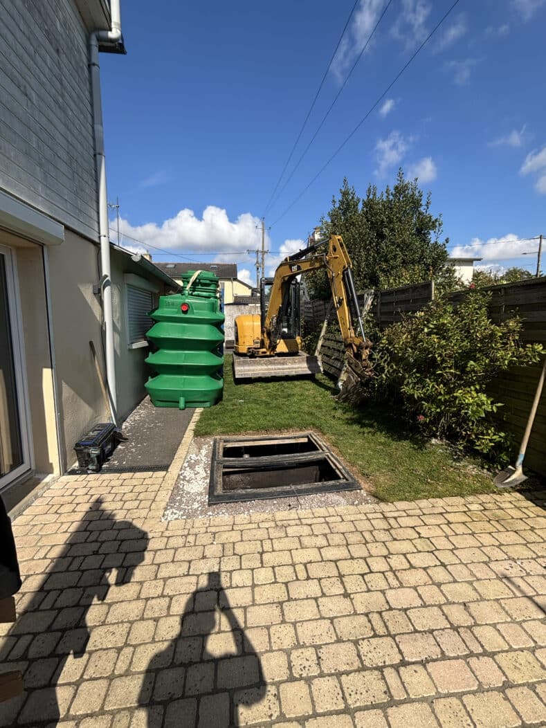 Mise aux normes d'une ancienne fosse septique