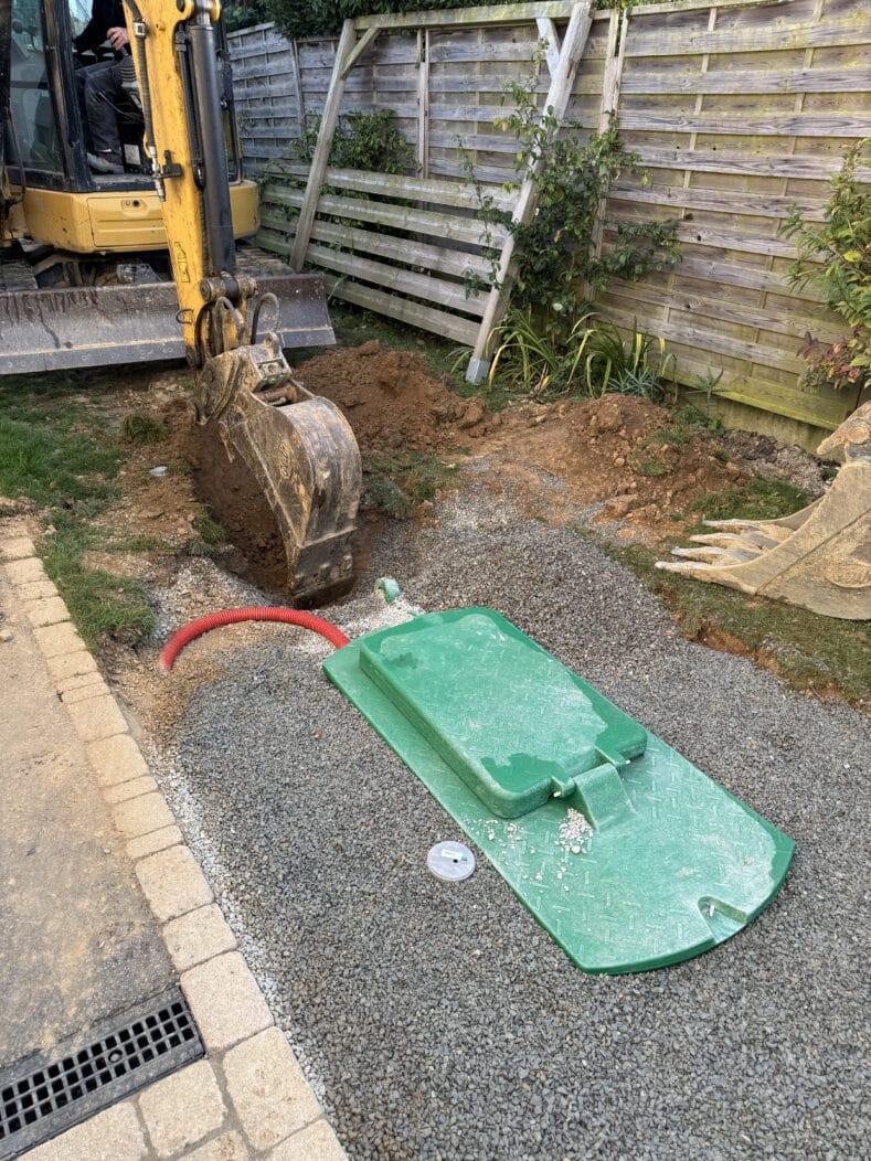 Installation micro station innoclair avec un chantier sous contraintes