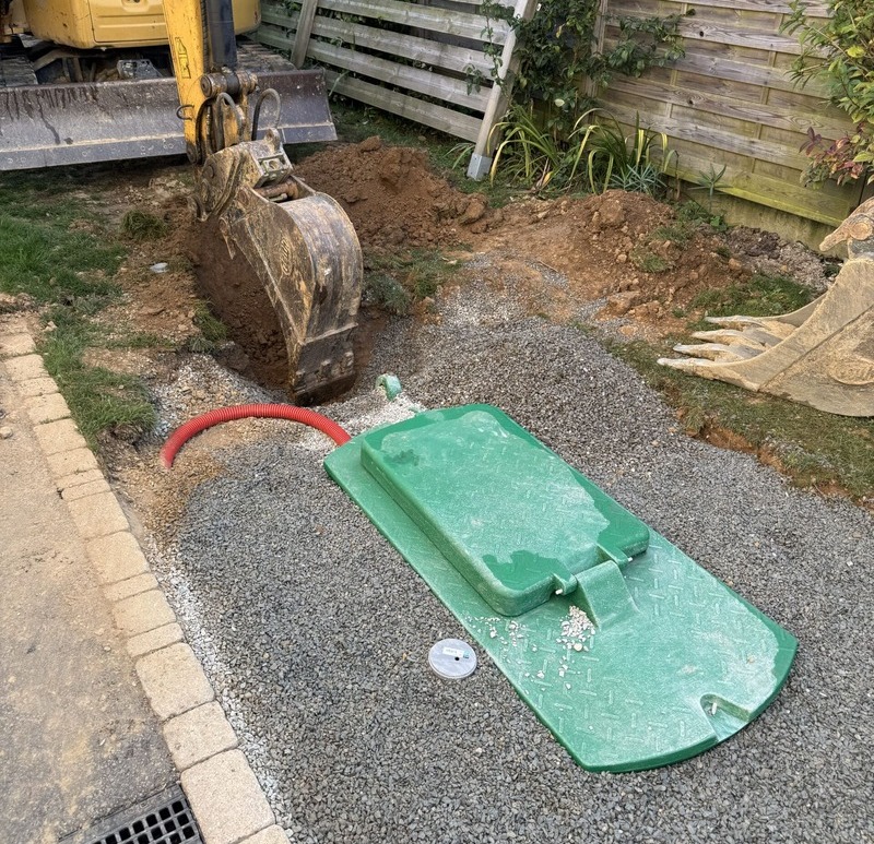 Installation micro station innoclair avec un chantier sous contraintes