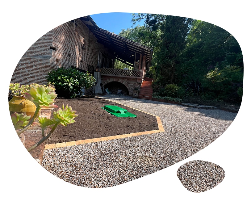Intégration de la micro station innoclair sur votre terrain
