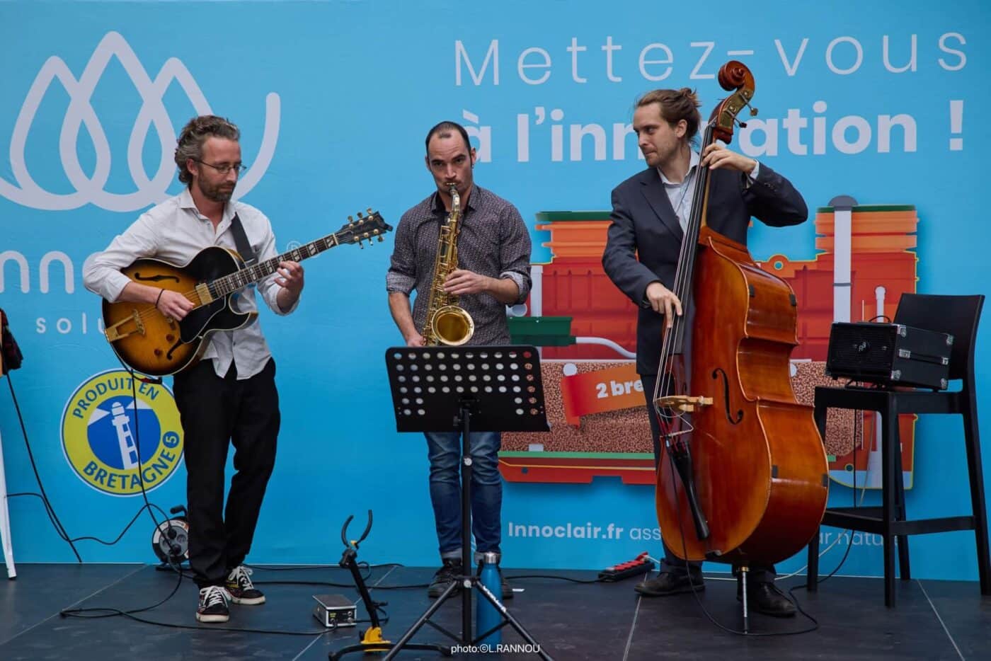 Le groupe de jazz pour les 10 ans d'innoclair solutions